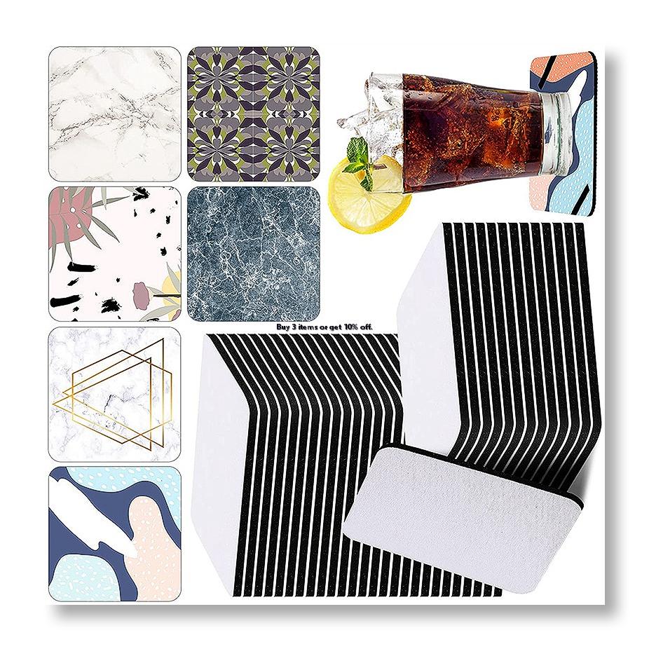✱35 Pieces Square Sublimation  - Coaster Sublimation Blank review and price