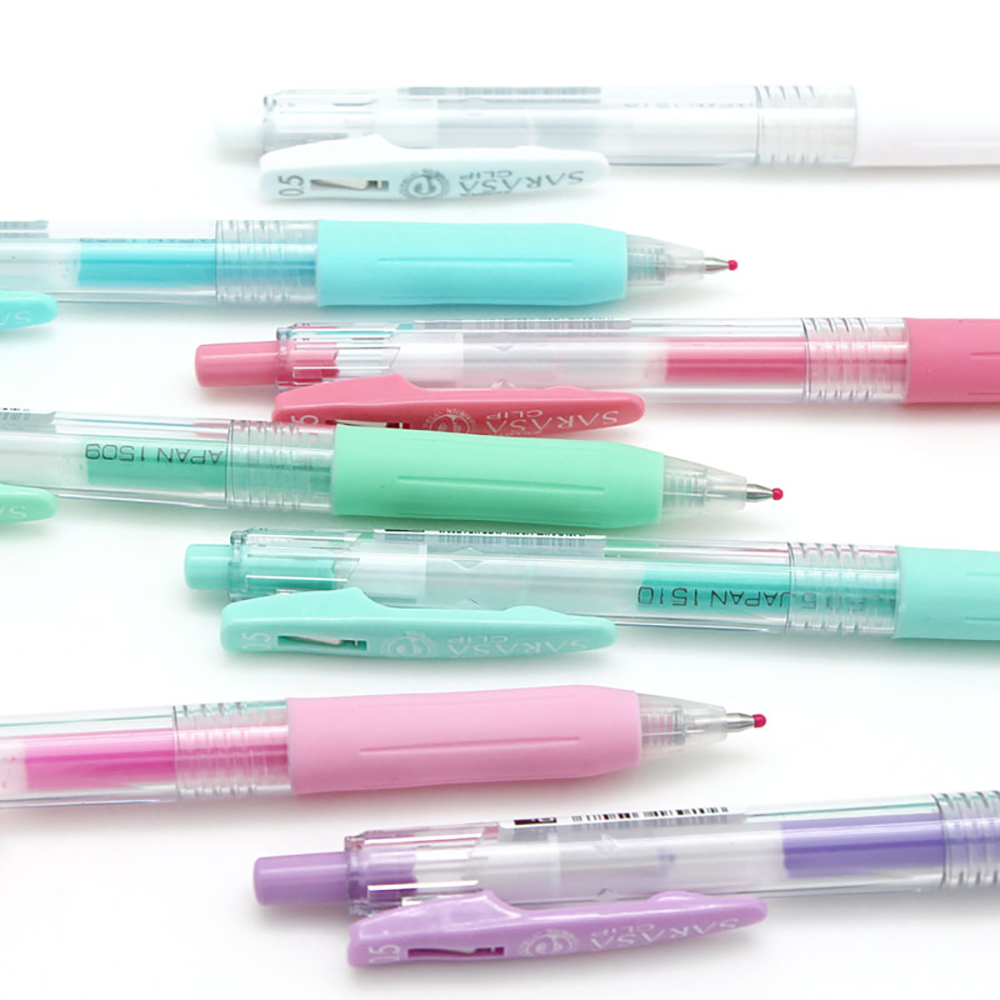Japan Zebra Gel Ink Pen SARASA - Zebra Pen Mildliner review and price